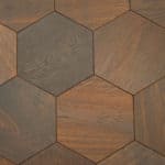 GEO Hexagon wood tiles by Hardwoods of Wisconsin