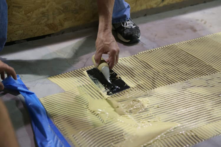 Installing Wood Subfloors Over Concrete Hardwood Floors Magazine