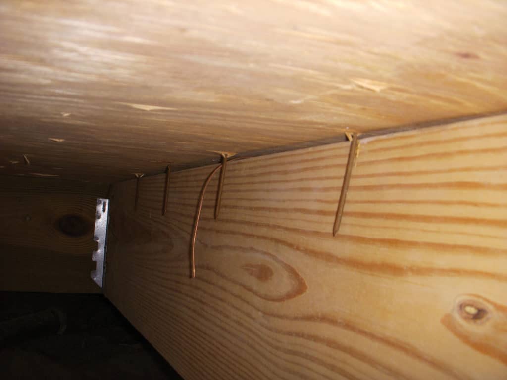 Crunching Engineered Floors, Fixing Squeaky Hardwood Floors From Above