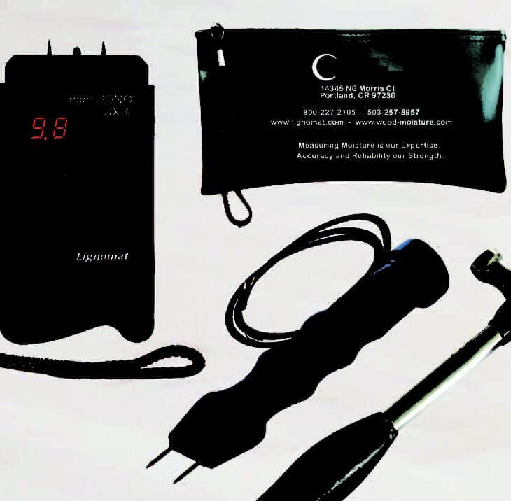 Lignomat Moisture Meter Kit