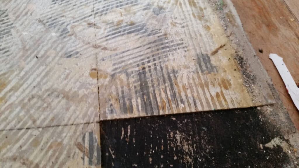 Encountering Cutback Adhesives, Asbestos Vinyl Flooring