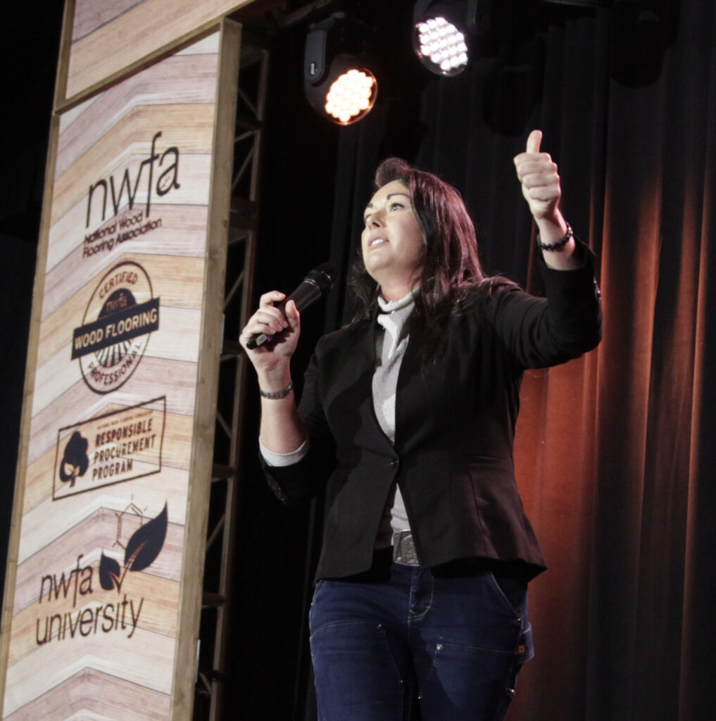 Kayleen McCabe NWFA Expo