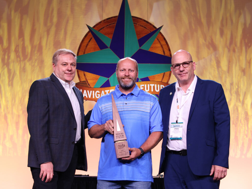 Wood Floor of the Year Winner at Expo