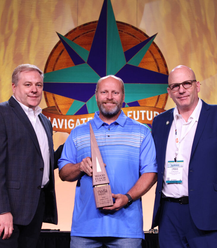 Wood Floor of the Year Winner at Expo