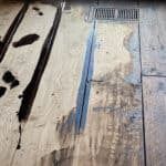Color Finishes Textured Wood - Wood Floor of the Year Entry Before Photo - Sustainability of Wood Floors