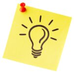 Idea Sticky Note Graphic