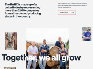 RAHC Website Snapshot 4