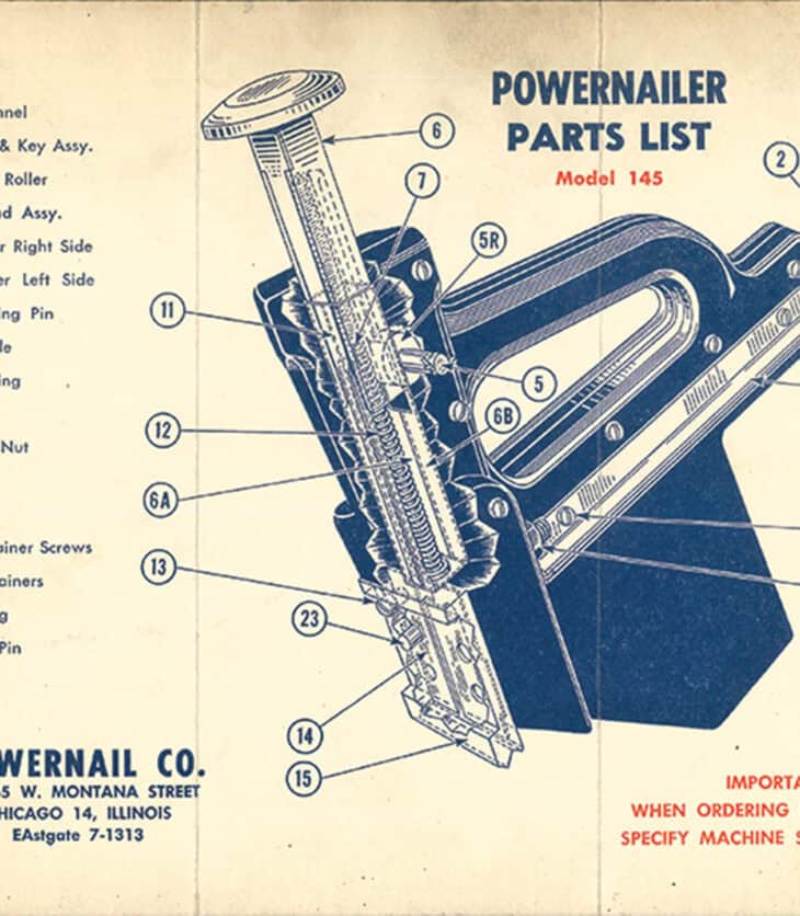 Powernail 145 Schematic