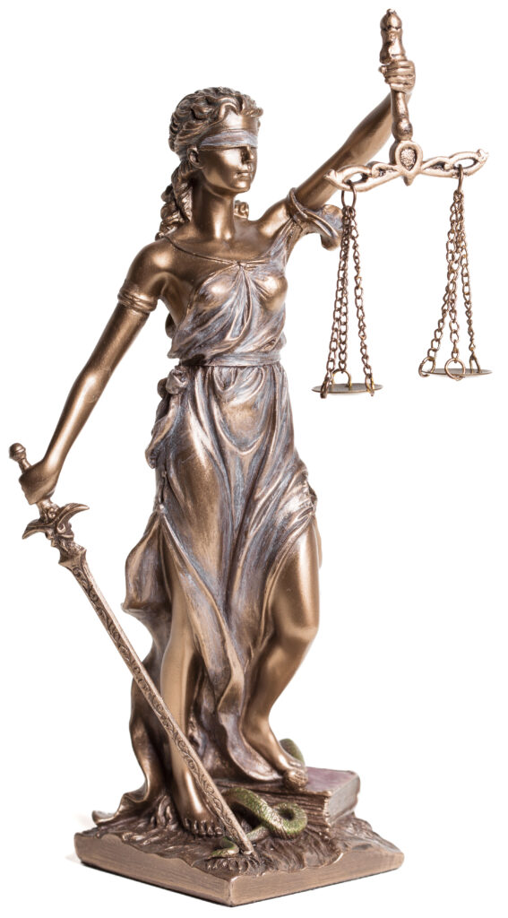 Scales of Justice Themis Graphic