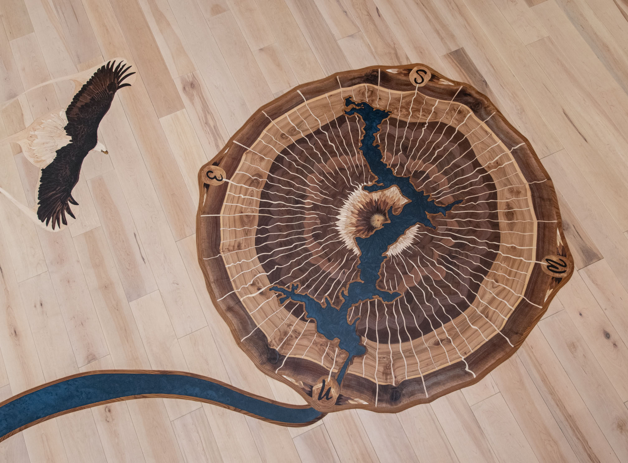 Ourada Circles Curves Bent Wood