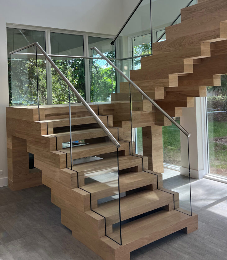 Walk on Wood Stair Alternate View