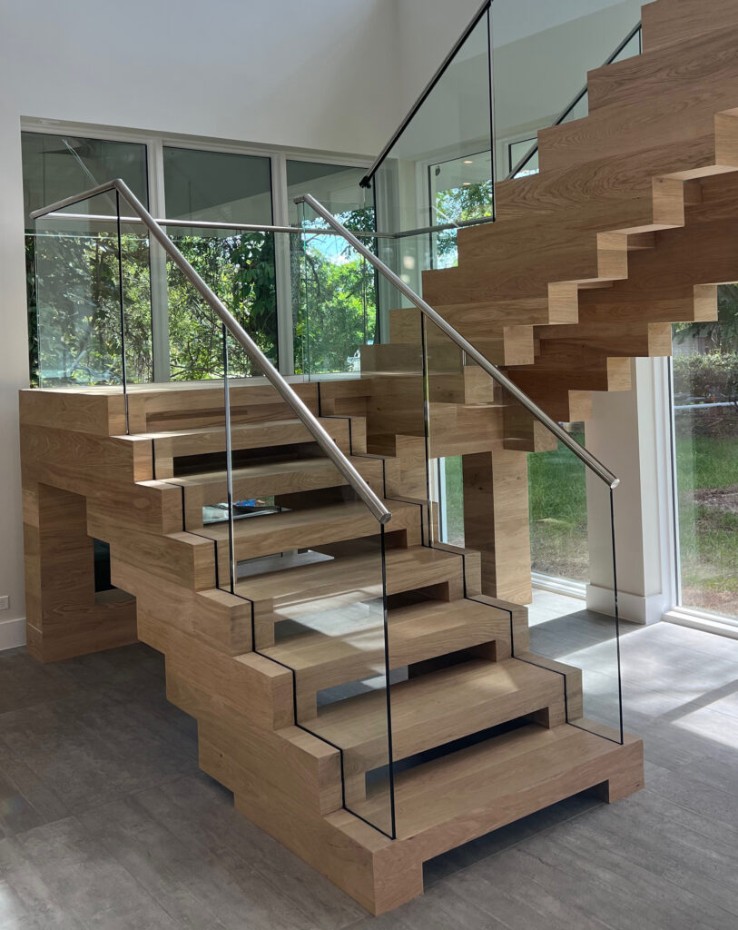 Walk on Wood Stair Alternate View