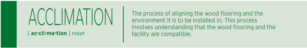 Acclimation Definition